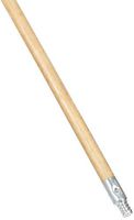 Rubbermaid Commercial Fg636400Lac Lacquered-Wood Handle With Threaded Metal Tip, Natural