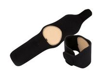 Plantar Fasciitis Foot Arch Support 2 Pieces – Adjustable Shock Absorber Gel Cushioned Supports Sleeves (Black, Free Size)