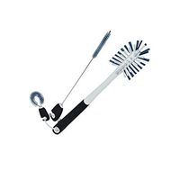 Asien 3 Pcs Water Bottle Cleaning Brush Hanging Dish Brush Long Bottle Cleaning Brush Cleaning Accessories