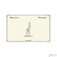 Herbin 10 White Blotter Sheets - 4 3/4 x 6 1/3