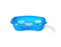 LMM@ Sit-up Wash Basin, Bed Wash Basin Paralysis Patient Use Elderly Household Nursing Pregnant Woman Hairdressing Child Lying On The Bed Shampoo Sky Blue