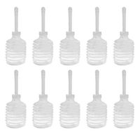 SUPVOX Clear Enema Douche Applicator Bottle Portable Disposable Anal Applicator Cleaning Tool for Women Men 200ml 10Pcs