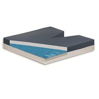 Gel Pro Gel/Foam Coccyx Cushion Pressure Redistribution Foam with Coccyx Cut-Out