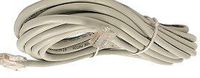 50 Ft Ethernet Network Patch Cable Cord Rj45 Cat5e Gray for Internet Routers and Gaming