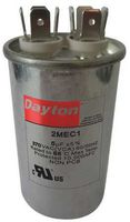 Run Capacitor, 35 MFD, 370V, Round