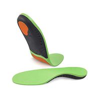 RGA Pain Relief Arch Support Insoles for Men Women Shoe Inserts for Plantar Fasciitis Shock Absorption for Flat Feet (M6-8 W7-9)