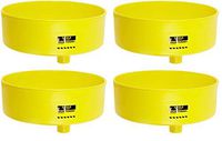 Eagle 1662 Drum Funnel with Brass Screen, 18" Diameter x 7" Height (Pack of 4)