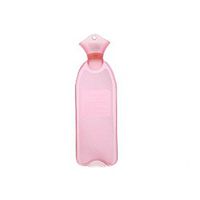 Warm Simple 0.5 L Hot Water Bottle Safe Water-Filled, Hot Water Bottle (Rectangle, Rose Red)