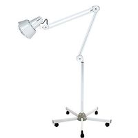 WUPYI Infrared Heat Lamp,IR Heating Floor Lamp Infrared Massage Lamp for Pain Relief Effective Physiotherapy Thermotherapy Muscle Beauty with 5 Wheels and Adjustable Arm,110V 275W