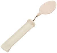 Plastic Handle Bendable Utensils, Plastisol Coated Teaspoon, 8"