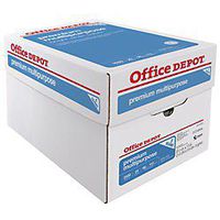 Office Depot Extra Bright Copy Paper, 11in. x 17in., 20 Lb., 90 Brightness, Case Of 5 Reams