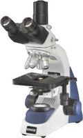 UNICO G383-LED Microscope, Trinocular, 10X Wide Field Eyepiece, 4X, 10X, 40X, 100X, Achromat, NA 1.25 Condenser, Iris Diaphragm, Mechanical Stage, LED Illumination, 3W LED Bulb, Coaxial Focusing
