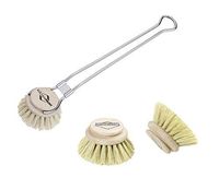 Kuchenprofi Classic Dishwashing Brush and 2-pack Replacement Refill