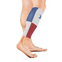 Anyangquji Panama Flag Sports Calf Compression Sleeve Strong Calf Support for Runners(1 Pair)