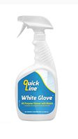 Quick line White Glove With Bleach 6 PER BOX /// QUIMIC BLUE DISTRIBUTOR