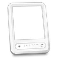 Light Therapy Lamp, VEHOLION, 10,000 Lux of Bright Light, Touch Control & Adjustable Color and Brightness Controls, Portable Compact Size Full Spectrum Energy Bright Light