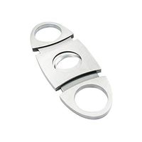 Wllsagl Xouwvpm Cigar Scissors,Top Quality Stainless Steel Dual Blade Cigar Cutter Scissors Best For Gift Daily necessities (Silver)