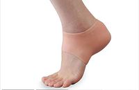 Dini Agel Heel Lift Insoles Plantar Fasciitis Heel Protectors Cracked Skin Care Protector Invisible Heights Increase Insole (Beige)