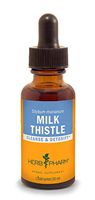 Herb Pharm Milk Thistle Seed Liquid Extract for Liver Function Support - 1 Ounce