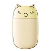 USB Rechargeable Hand Warmer with Hand Function, Portable Hand Warmer, Mini Hand Warmer-Yellow