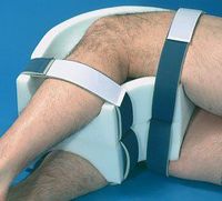 Side-Lying Hip Abductor, Foam with Straps - Small, Side-Lying Hip Abductor