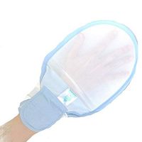 XIHAA Finger Control Mitts, Hand Infection Protectors Padded Mitts,Safety Universal Prevent Finger Harm Fixed Gloves for Medical Restraints Patient,1pcs