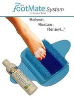 Footmate System Foot Scrubber w/Rejuvenating Gel (Blue with Blue on Blue)