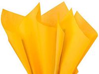 Goldenrod Tissue Paper 20x26" 480 Sheet Ream (2 Reams) - WRAPS-CT2GD