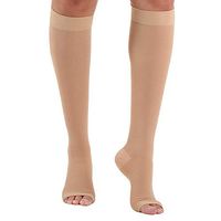 Open Toe Compression Stockings Medical Hose Circulation Varicose Veins Recovery