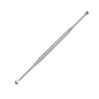 SUPVOX Stainless Steel Spiral Ear Pick Double Ended Ear Wax Removal (Silver)
