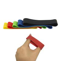 Healifty Resistance Loop Bands Hand Strength Band 5Pcs