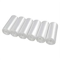 Wekiog 3 Gallon Clear Trash Bags, 150 Counts