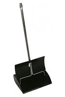 Boss Cleaning Equipment B010036 Deluxe Hooded Metal Lobby Dust Pan