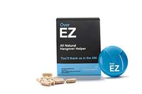 Over EZ Hangover Pill, 100x Strength Liver Detox, Hangover Cure & Prevention, 1 Pill Prevents 1 Hangover - Boosts Immunity While You Drink, Milk Thistle, L-Cysteine, Vitamin Bs and DHM (12 Servings)