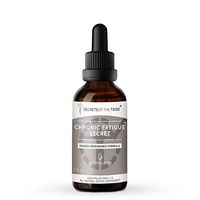 Secrets Of The Tribe - Chronic Fatigue Secret, Herbal Supplement Blend Drops Alcohol-Free Liquid Extract, Energy/Endurance Formula (2 fl oz)