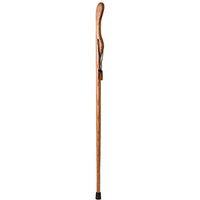 Trekking Pole Hiking Stick for Men and Women Handcrafted of Lightweight Wood and made in the USA, Tan Oak,  48 Inches