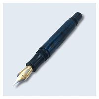 Milano Black Fountan Pen-Chrome Fine Nib