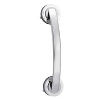 Yeefant 1Pcs Portability Removable Heavy Duty in Safety Longer Bath Safety Handle Suction Cup Handrail Grab Bathroom Grip Tub Shower Bar Rail,0.95x0.21x0.15 Ft,Silver