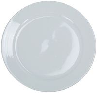 Yanco PA-106 Bread Plate, 6.25" Diameter, Porcelain, Super White, Pack of 36