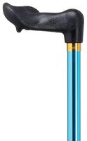 Unisex Adjustable Palm Grip Cane Blue Aluminum   -Affordable Gift! Item #HAR-9050802
