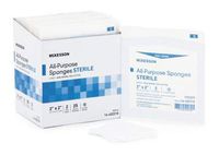 McKesson 4-Ply NonWoven Sponge Sterile 2 X 2" 16-602318 1500 Pack(s), 2 / Pack
