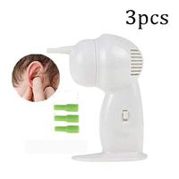 LMEIL Ear Cleaner, Electric Cordless Vacuum Ear Cleaner Ear Wax Safe Remover Removal Cleaning Easy Painless Tool for Kids and Adults