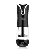 Black Hound Male Appliance Masturbation Aircraft Cup, Double Hole Stimulation bite Cup