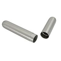 Cigar Tube Cigar Travel Humidor Stainless Steel Cigar Humidor Case Exquisite Mirror Polished Cigar Case