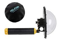 YOEMELY 6" Dome Port for GoPro Hero 5 Session/Hero 4 Session GoPro Lens Cover with Waterproof Housing/Protective Bag Underwater Photography