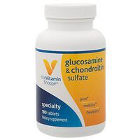 The Vitamin Shoppe Glucosamine Chondroitin Sulfate 500MG, Supports Joint Health, Mobility Flexibility (180 Tablets)