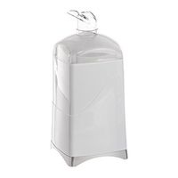 Whisper Premium Essential Oil Silent Misting Diffuser (White), Essential Oils Separated From Ultrasonic Disc, Time Settings Up to 9 Hours, 1,000 Square Feet Coverage Area