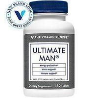 The Vitamin Shoppe Ultimate Man Multivitamin, High Potency Multi Energy Antioxidant Blend, Daily MultiMineral Supplement for Optimal Men's Health, Gluten Dairy Free (180 Tablets)