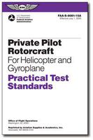 ASA Practcal Test Standards Privte Pilot Rotocraft Rating