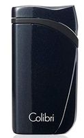 Colibri Falcon Single Jet Lighter Metallic Black (Black)
